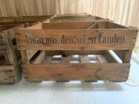 Originale alte Pfälzer Weinkiste aus echtem Holz mit Aufdruck Bonn - Beuel Vorschau
