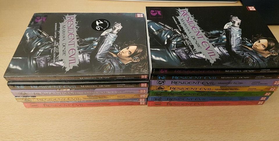 Resident Evil Heavenly Island 1-2 4-5 Marhawa Desire 2 5 Manga in Stuttgart