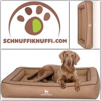 Knuffelwuff Orthopädisches Hundebett Montego camel M-XXXL Hessen - Calden Vorschau