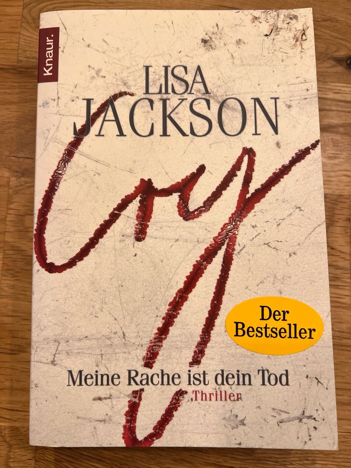 Cry Meine Rache ist dein Tod von Lisa Jackson Thriller in Bremen