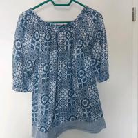 Bluse blau weiss Brandenburg - Potsdam Vorschau