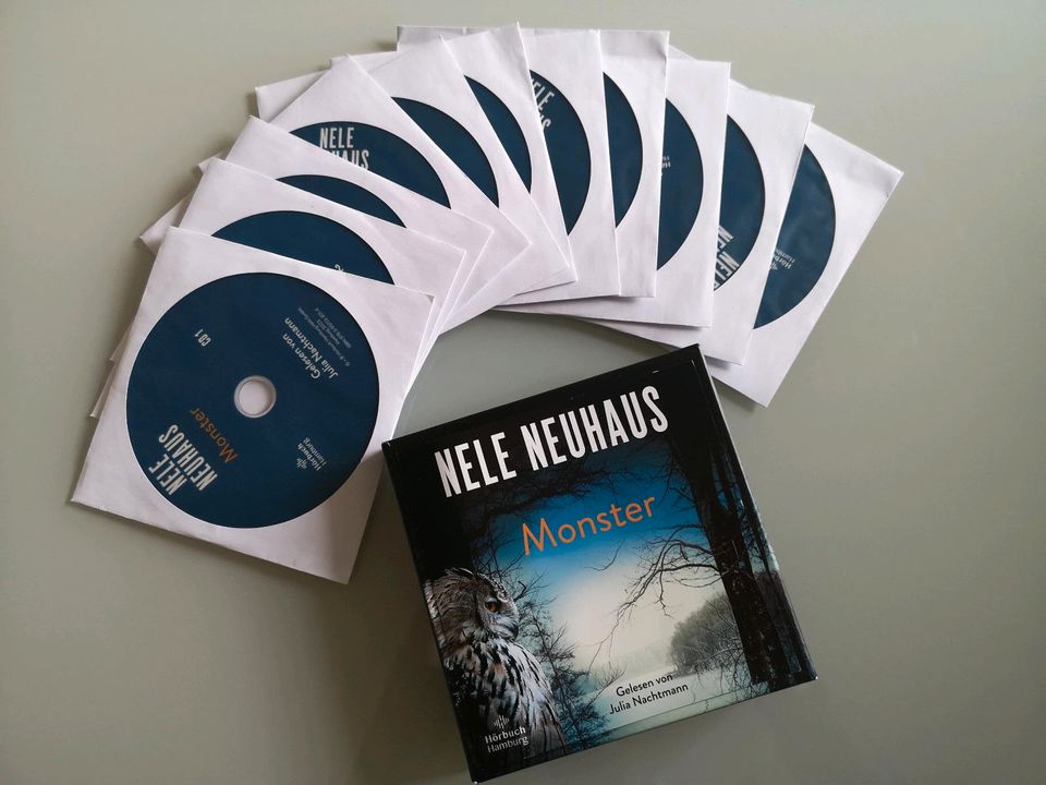 Nele Neuhaus Monster Hörbuch CD Taunuskrimi in Schömberg b. Württ