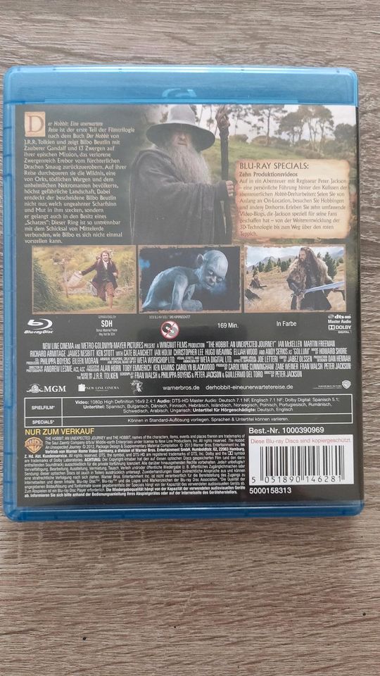 Wie Neu! Der Hobbit - Eine unerwartete Reise Blu-ray in Offenbach