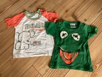 T-Shirt, Shirt, 2er Set Gr.80, grün, Frosch, Elefant Niedersachsen - Tostedt Vorschau