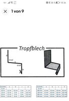 Tropfbleche 200cm Bayern - Hof (Saale) Vorschau