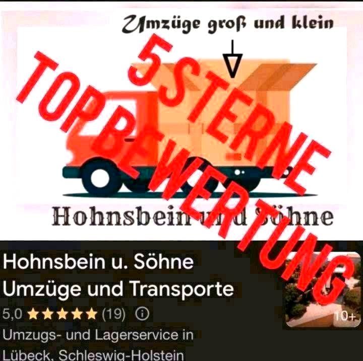 Umzüge, Transporte und mehr,  professionell und preiswert in Lübeck