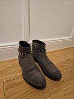 Joop! Stiefeletten "Nuria" in Dunkelgrau, Gr. 40 Berlin - Wilmersdorf Vorschau