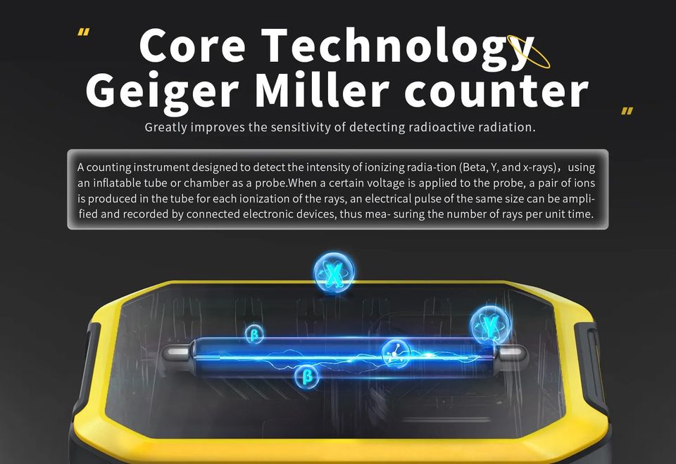 GC-01 GEIGER COUNTER NUCLEAR RADIATION DETECTOR in Saarbrücken