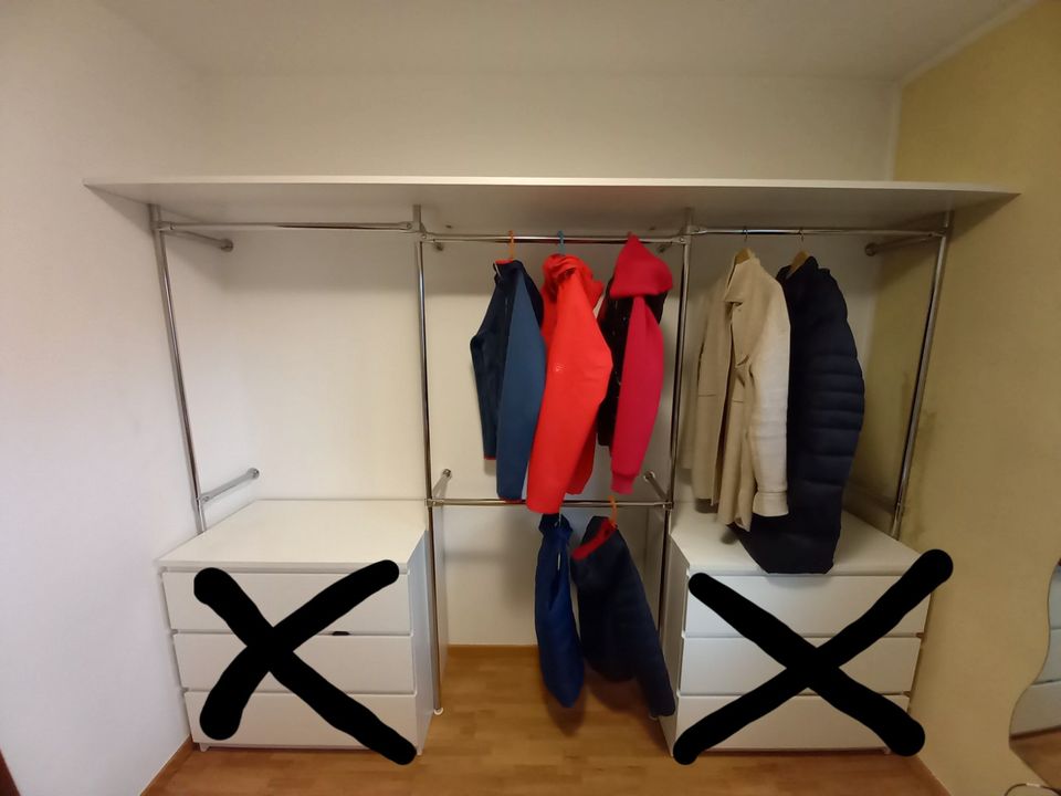 Offene Garderobe in Wielenbach