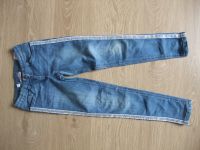 Mädchen Skinny-Jeans Gr. 140 blau mit Pailletten - 12,50 € Münster (Westfalen) - Centrum Vorschau