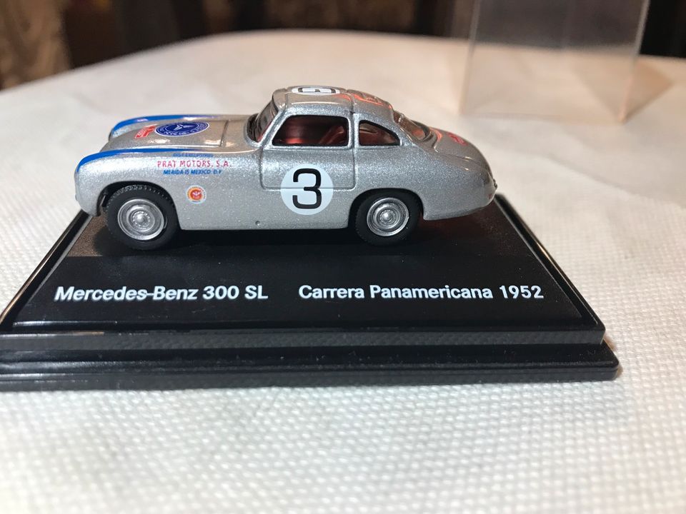 Mercedes-Benz Modellauto 300 SL Carrera Panamericana 1952 1:87 in Peiting