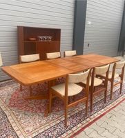 Mid Century Danish Design Esstisch 170-270 cm  + 6 Stühle Teak Dortmund - Innenstadt-West Vorschau