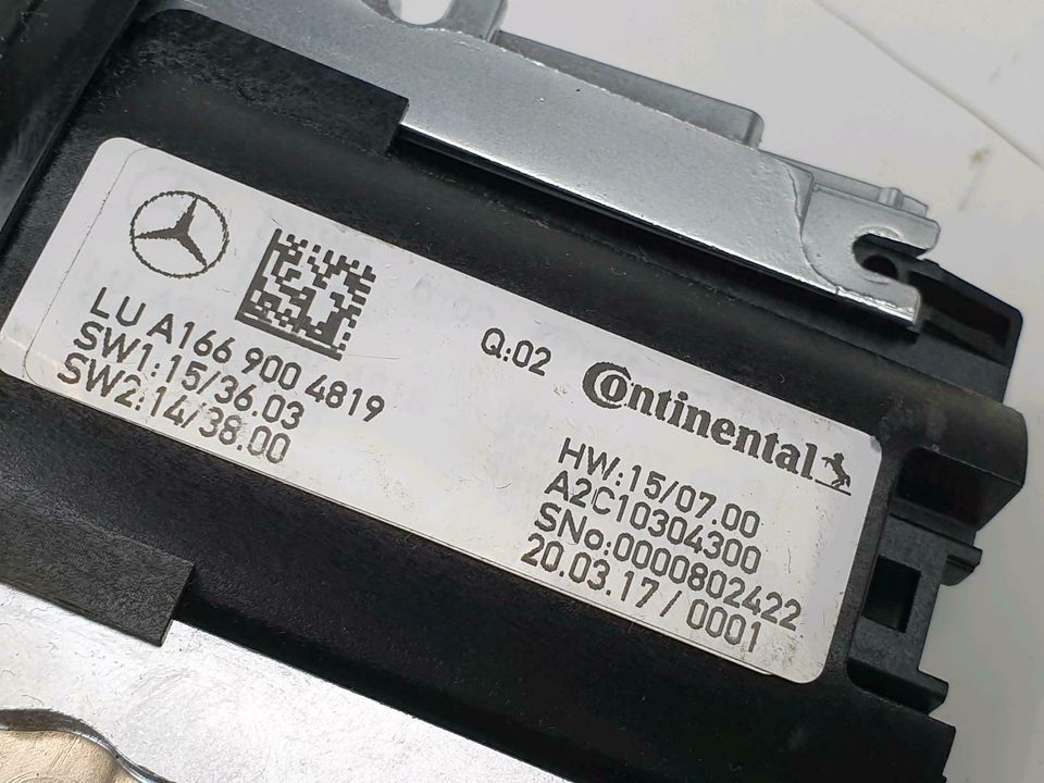 Mercedes W166 A1669004819 Schaltblock Controller Navi Steuerung G in Niederkassel