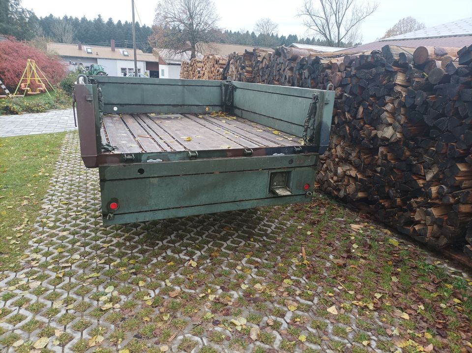 Bundeswehr Anhänger für Unimog / Traktor in Dornhan