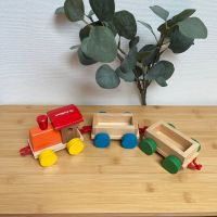 Eichhorn Zug Holz Montessori Lernspielzeug Bayern - Windischeschenbach Vorschau