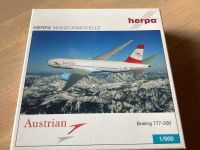 Herpa Wings Austrian Airlines Boeing 777-200 Bayern - Laufach Vorschau