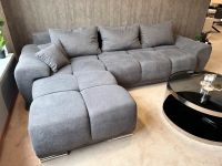 Edles Design Ecksofa Eckcouch Sofa in Grau mit Schlaffunktion Berlin - Steglitz Vorschau