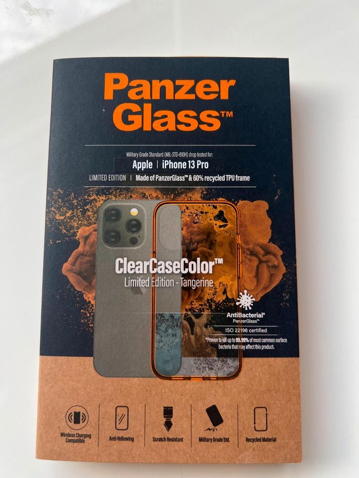 Panzerglass iPhone 13 Pro Hülle Glas Orange in Nürnberg (Mittelfr)