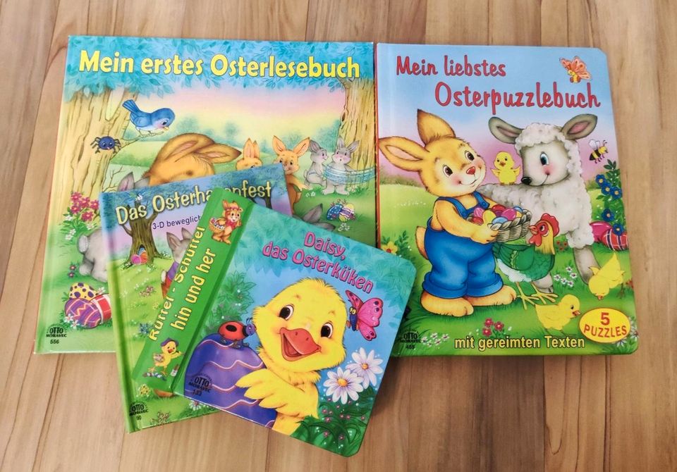 4 verschiedene Osterbücher und Otto Moravec Osterbuch Ostern in Suhl