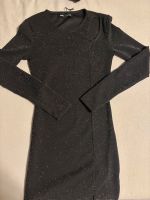 Kleid Schwarz Glitzer Langarm Mini Kleid cut out Köln - Chorweiler Vorschau