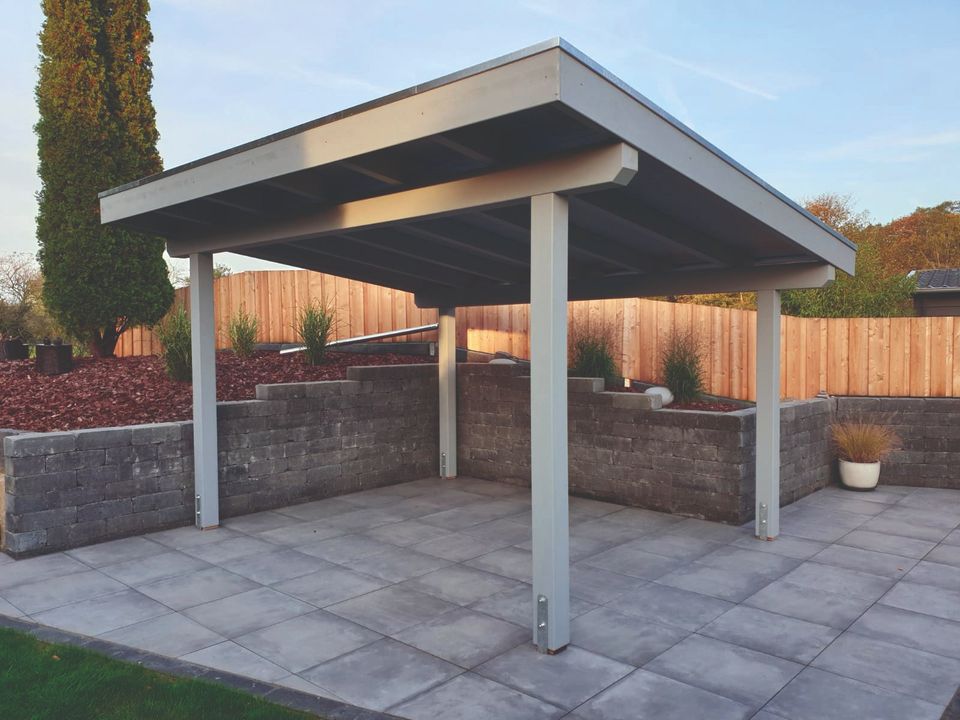 Carport Leimholz BSH Doppelcarport Gartenhaus Terrassendach in Löhne