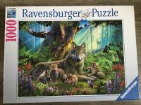 1000 Teile Puzzle von Ravensburger ©️, Wölfe im Wald Nordrhein-Westfalen - Rheinberg Vorschau