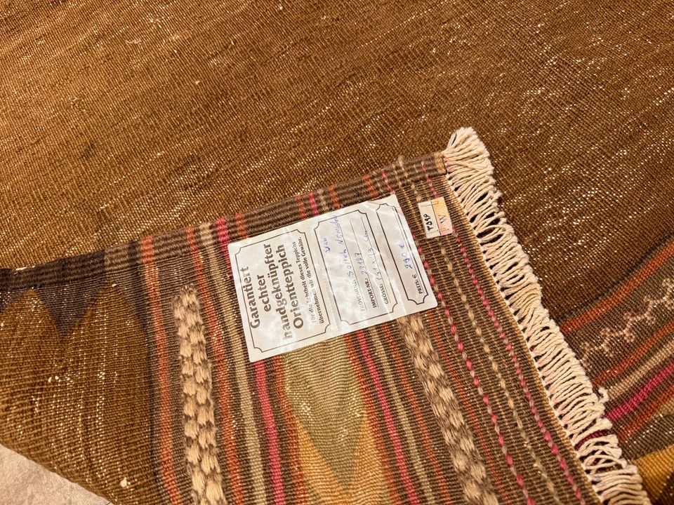 Sofreh 151x93 nomoaden essTisch Teppich persisch handgeknüpft rug in Berlin