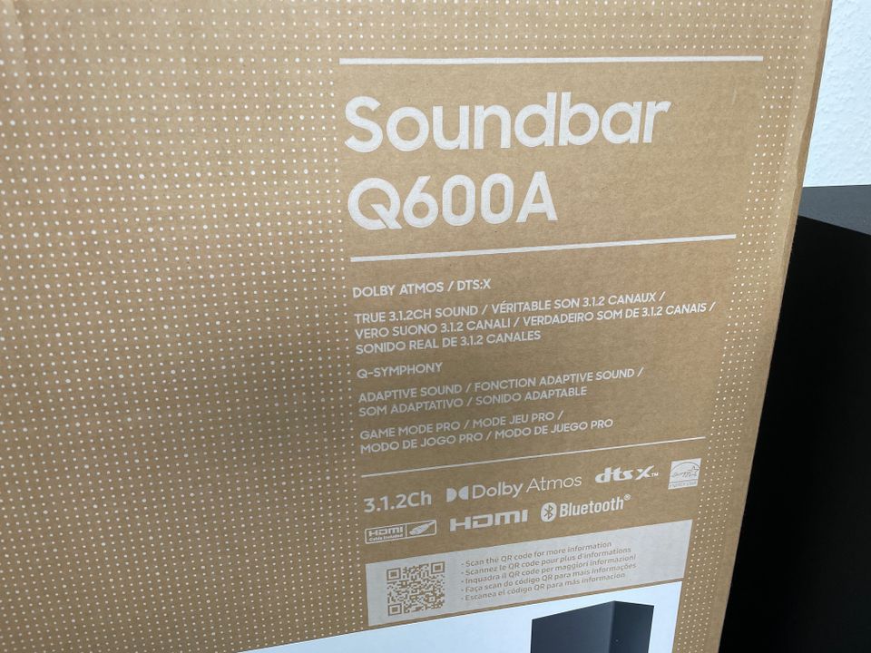 Samsung HW-Q600A 3.1.2 Dolby Atmos Soundbar in Voerde (Niederrhein)