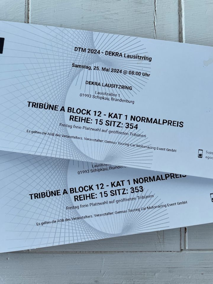 DTM Tickets in Leinefelde