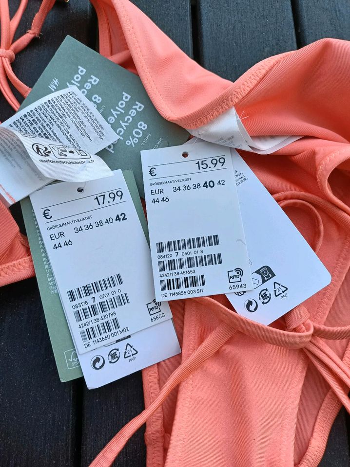 Neu! Bikini Bio / Recycled Gr. 40/42 in Annaberg-Buchholz