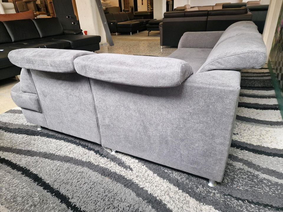 Sit&more Ecksofa Apulia N2673 von OTTO, Federkern, Struktur weich, grau, Frei im Raum stellbar, In hochwertige Verarbeitung. OTTO Polster bis zu -80% der Uvp bei Schwerte. in Hagen