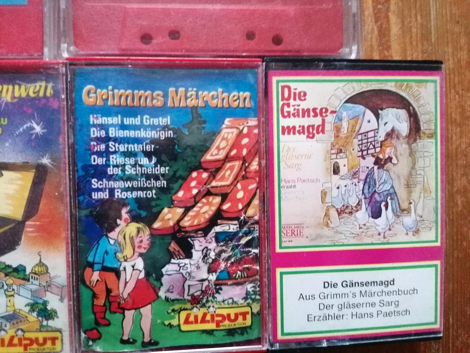 Hörspielkassetten alte Märchen in Rastatt