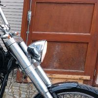Haupt-/Frontscheinwerfer chrom Harley, Chopper. Sachsen - Großröhrsdorf Vorschau
