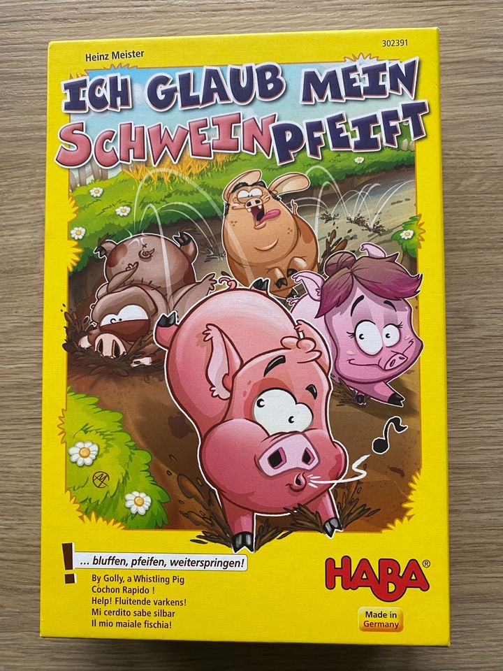 Spiel von Haba „Ich glaub mein Schwein pfeift“ in Egestorf