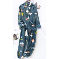 Samt-Schlafanzug, Früchte - pfirsich Pyjama Damen/Mädchen Berlin - Pankow Vorschau
