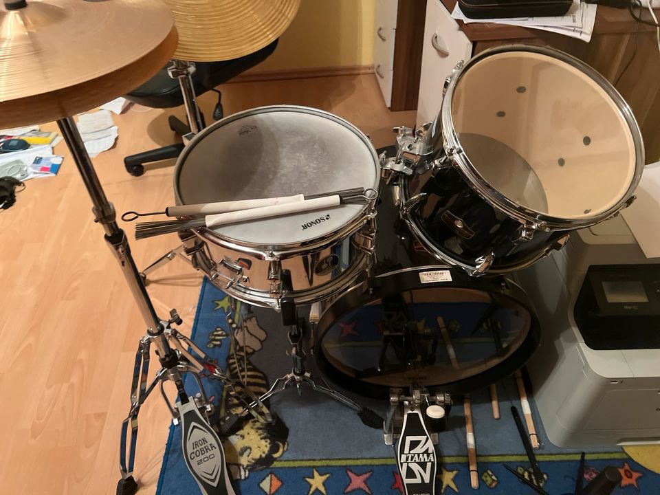 Tama Imperial Star Drumset 6 Teile Drumkit Trommel Schlagzeug in Melsungen