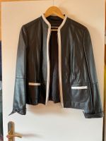 Damen Lederjacke von Gerry Weber Größe 40 schwarz West - Zeilsheim Vorschau