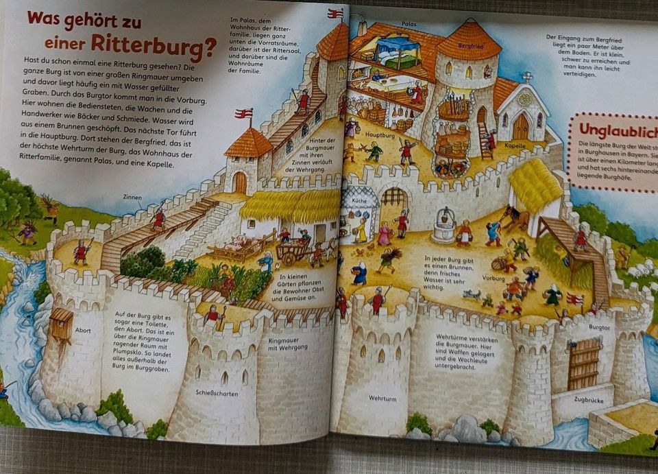 Die Welt der Ritter, Was ist Was Ritterburg Wissen und Rätseln in Walsrode