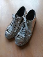 Sneaker Metallic Silber 39 D.A.T.E. Premium Baden-Württemberg - Esslingen Vorschau