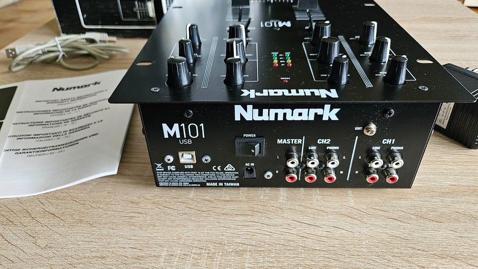 NUMARK M101 USB Black DJ-Mixer 2-Kanal mit OVP TOP in Schwerte