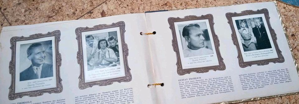 50er Jahre Sammelbuch Filmstars der Zeit mit Bildern in Köln