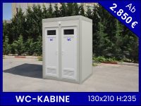 Sanitärcontainer | Behinderten WC | WC-Kabine | Wohncontainer | WC Container | Toilettencontainer | Behindertentoilette | TEILWEISE SOFORT VERFÜGBAR 130x210 Hessen - Kassel Vorschau