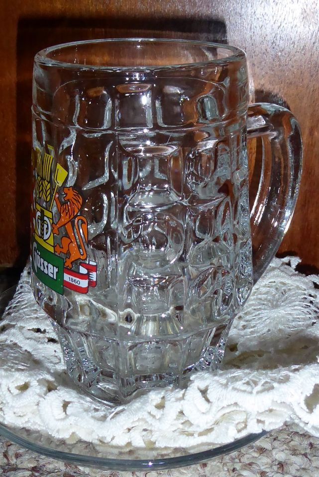 Gösser Glaskrug alt Bier Brauerei Göss Leoben Bierkrug in Hessen -  Darmstadt | eBay Kleinanzeigen ist jetzt Kleinanzeigen