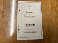 Mercedes Sonderausstattungs Preisliste 1968 R113 W114/15 111 108 Bayern - Altdorf Vorschau