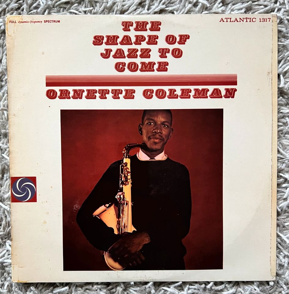 Ornette Coleman THE SHAPE OF JAZZ TO COME (Mono, 1959 Dänemark) in Neuss