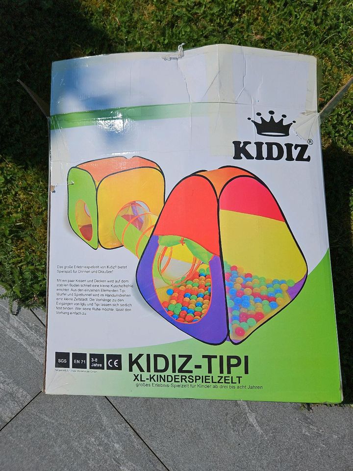 XL Kinderspielzelt von Kidiz neuwertig in Detmold