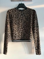 Tally Weijl Pullover - XS 34 Crop top Leo Animal Print Streifen Hessen - Rödermark Vorschau