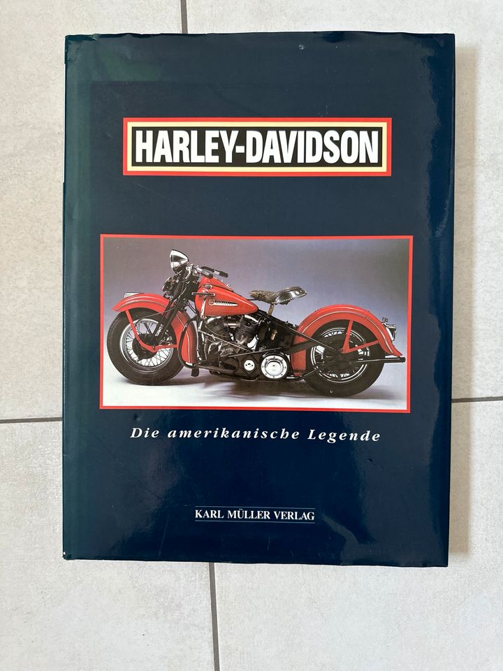 Bildband Harley Davidson „die amerikanische Legende“ in Gärtringen