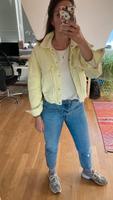 Jeans Jacke Zara zitronengelb XS S 34 36 Bayern - Bamberg Vorschau