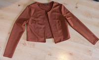 kurzer stoff Blazer orange Bayern - Übersee Vorschau